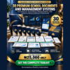 30 Complete School Administration and Management Documents Toolkit.